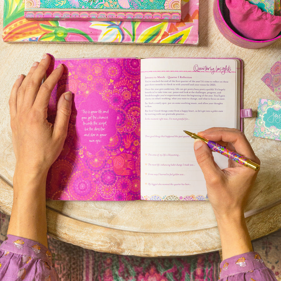 INTRINSIC 2025 DIARY-THE YEAR FOR YOU-ROSE QUARTZ