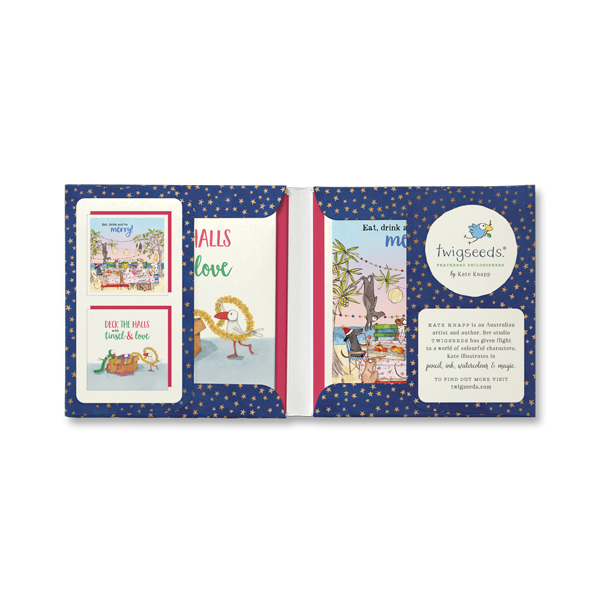 TCC001 - TWIGSEEDS MERRY CHRISTMAS CARD SET