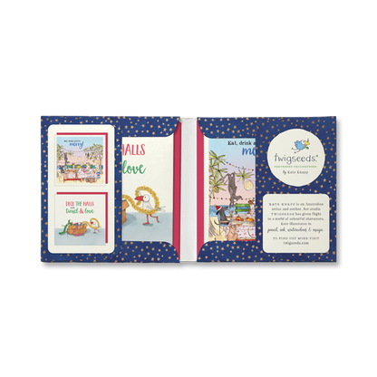 TCC001 - TWIGSEEDS MERRY CHRISTMAS CARD SET