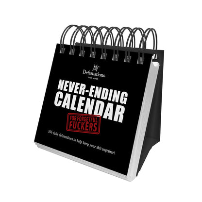 DEFAMATIONS NEVER-ENDING CALENDAR - BLACK