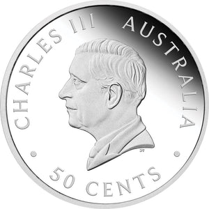 THE PERTH MINT HAPPY BIRTHDAY 2025 1/2oz SILVER PROOF COLOURED COIN