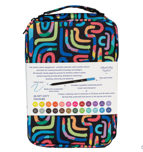 Spencil Get Arty Colouring Pencil set