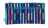 Spencil Twin Zip Pencil Case - Bright Stripes