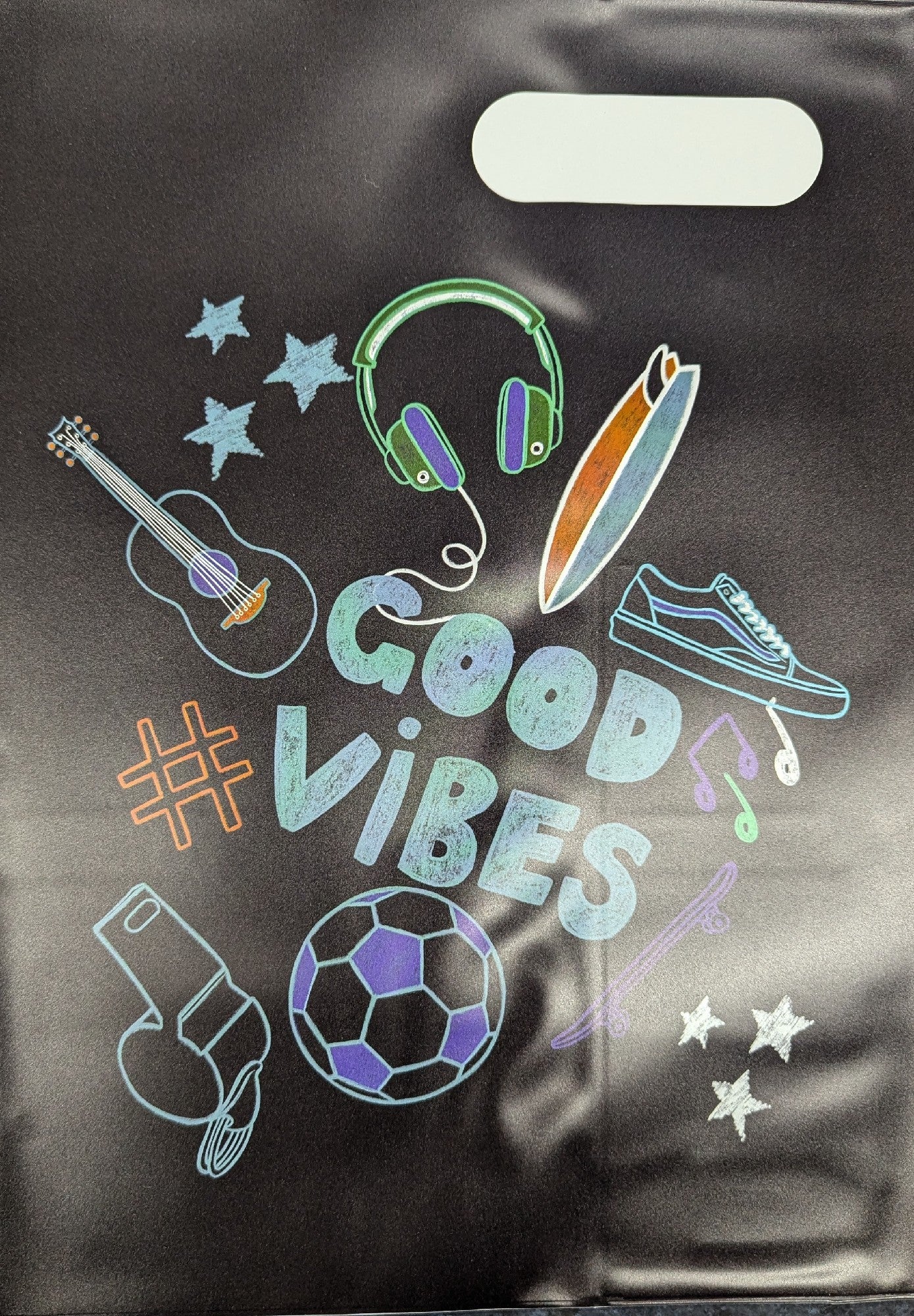 SPENCIL BOOK COVER A4 GOOD VIBES 2 