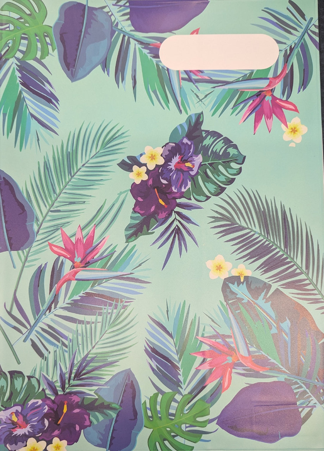 SPENCIL A4 BOOK COVER - BEACH BLOOMS 1