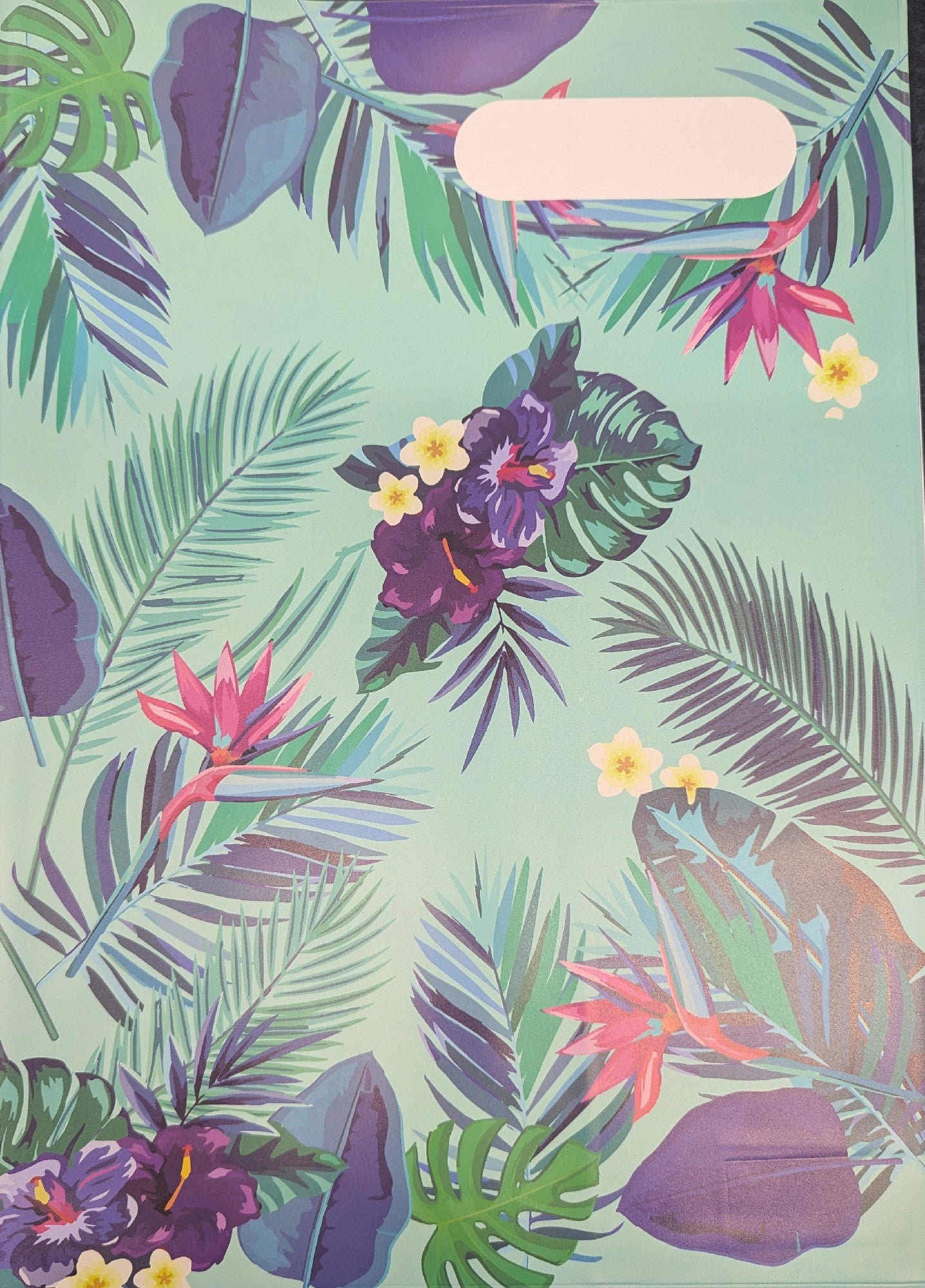 SPENCIL A4 BOOK COVER - BEACH BLOOMS 1