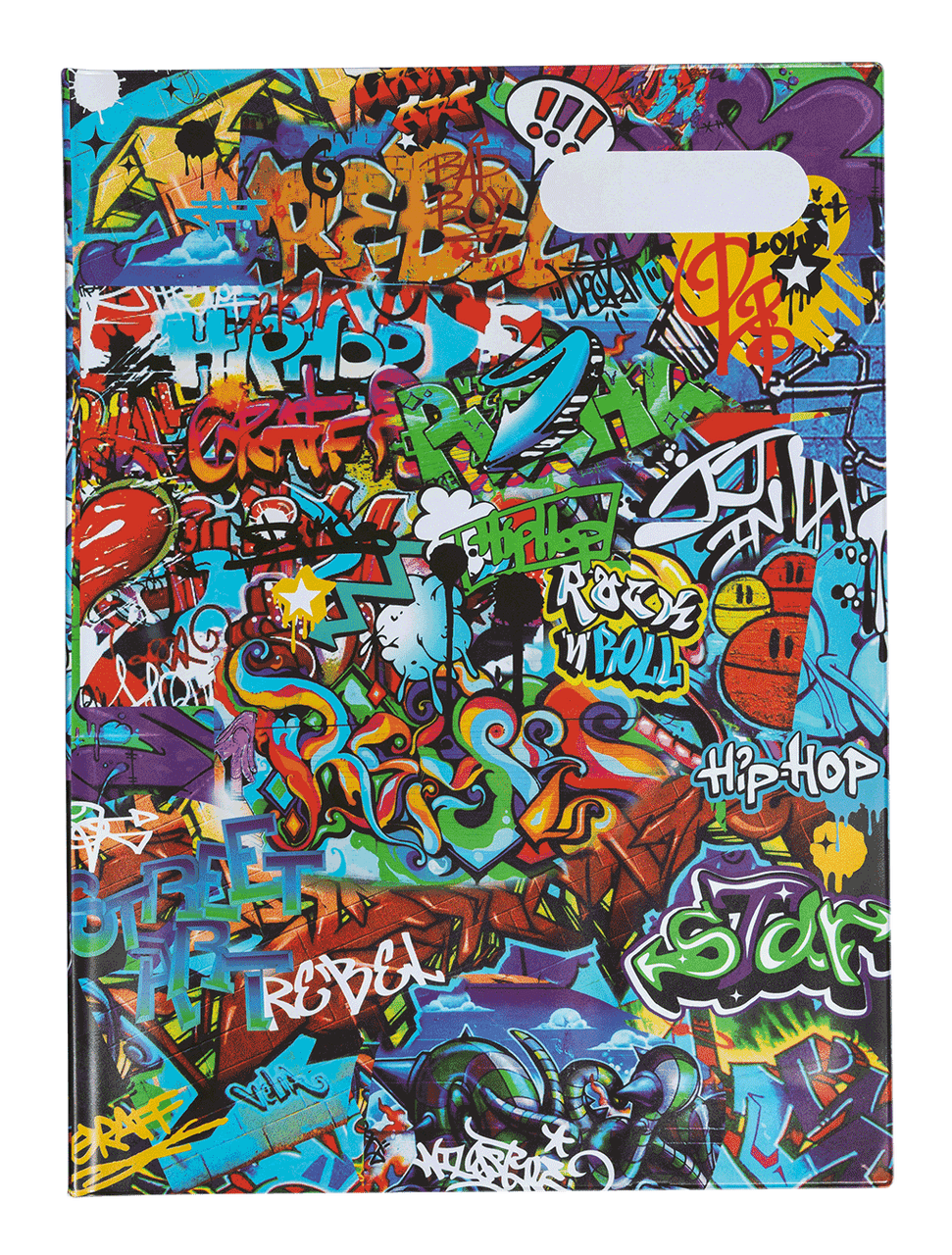 SPENCIL SCRAPBOOK COVER-STREET ART 1