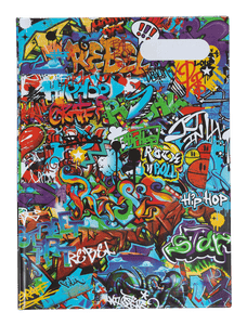 SPENCIL SCRAPBOOK COVER-STREET ART 1