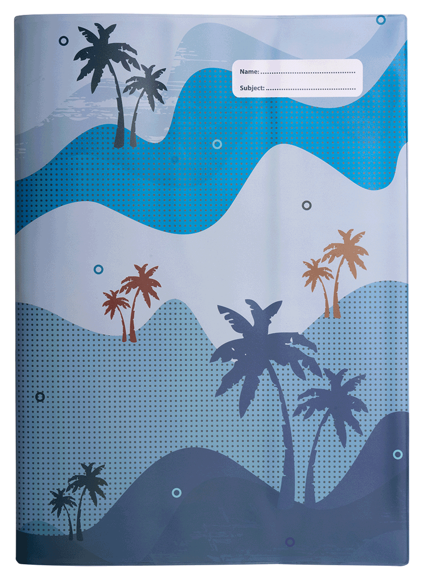 SCRAPBOOK COVER - COOL DUNES 1