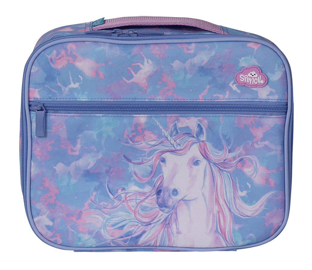 SPENCIL BIG COOLER LUNCH BAG+CHILL PACK-UNICORN MAGIC