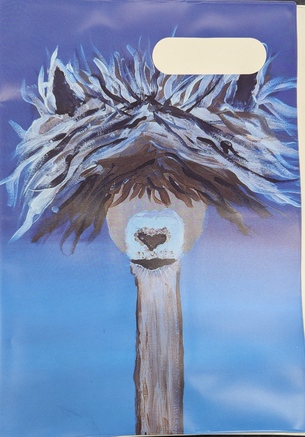 SPENCIL A4 BOOK COVER - DYSLEXIC LLAMA