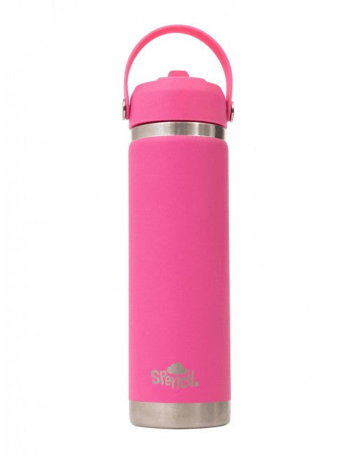 Spencil Big Insulated Water Bottle 650ml - Fushia