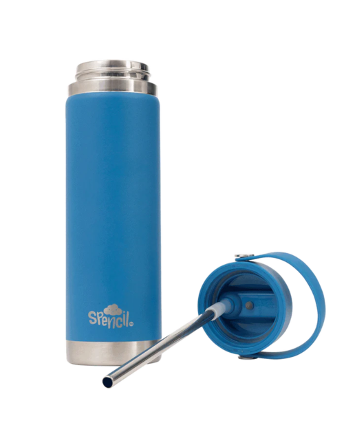 Spencil Big Insulated Water Bottle 650ml - Pacific