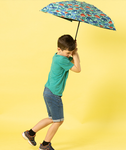Compact Umbrella - Dino Stomp