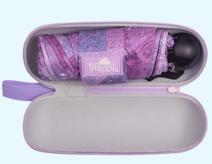 Compact Umbrella - Paisley Patch