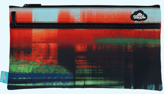 SPENCIL TWIN ZIP PENCIL CASE-IGNITE