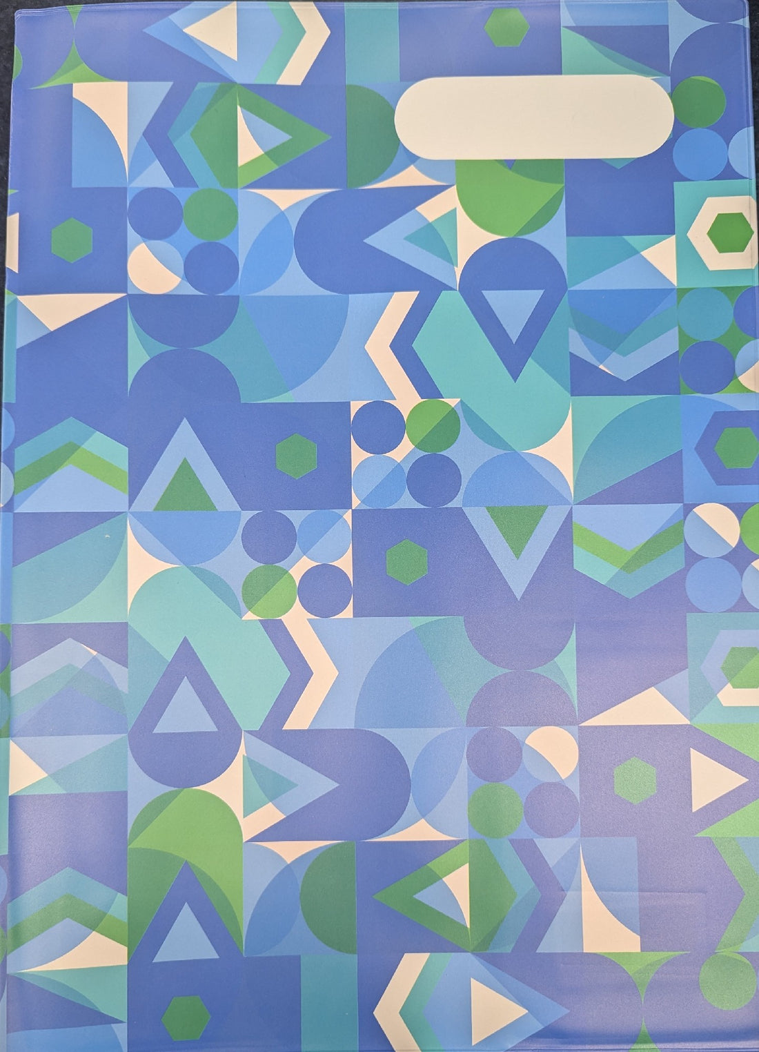 SPENCIL A4 BOOK COVER - GEO POP 2