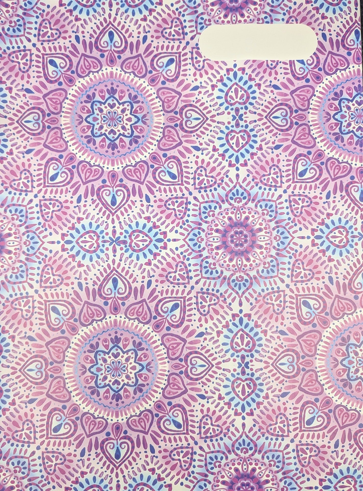 SPENCIL SCRAPBOOK COVER-SWEET HEARTS