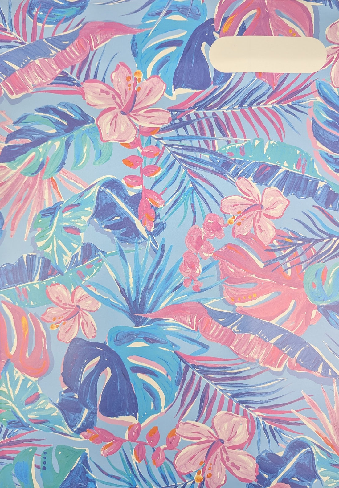 SPENCIL SCRAPBOOK COVER-TROPICANA