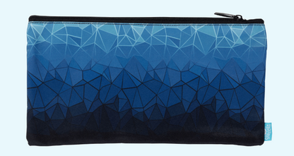 Spencil Twin Zip Pencil Case - Fractal