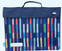 Spencil Library Bag - Bright Stripes
