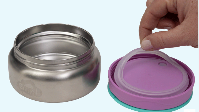 Spencil Hot Stuff Insulated Food Jar 300ml - Lilac