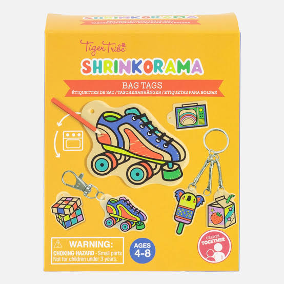 TIGER TRIBE SHRINKORAMA-BAG TAGS