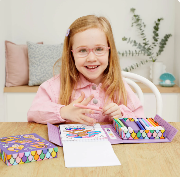 Tiger Tribe Colour by Numbers - Mermaids and Friends 