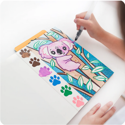 Tiger Tribe Paint a Picture Set - Wild Animals 