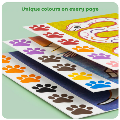 Tiger Tribe Paint a Picture Set - Wild Animals 