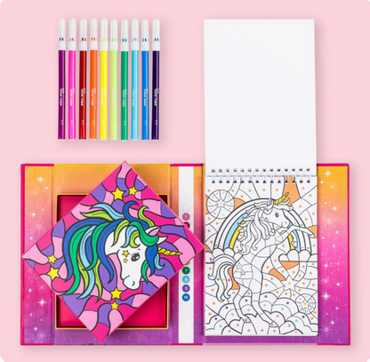 Tiger Tribe Colour by Numbers - Unicorn Dreaming 
