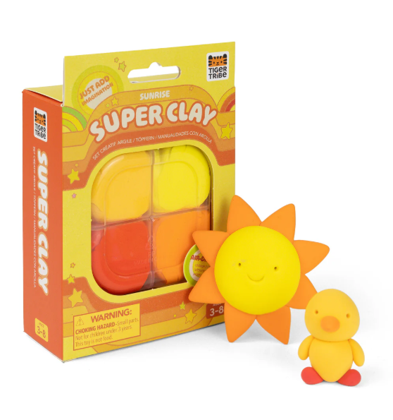 Super Clay Stationery - Sunrise Yellow + Orange