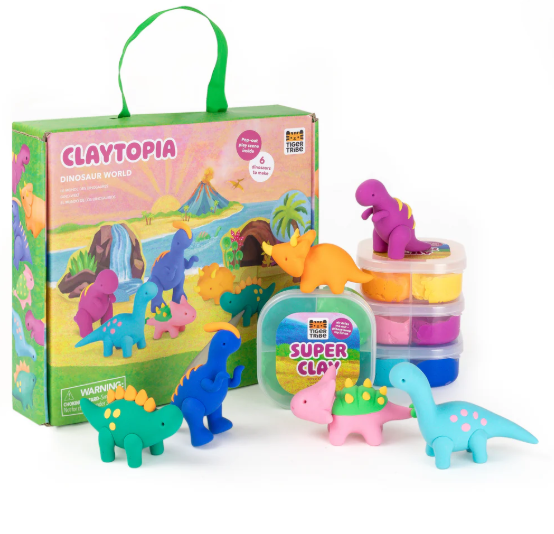 Tiger Tribe Claytopia - Dinosaur World 
