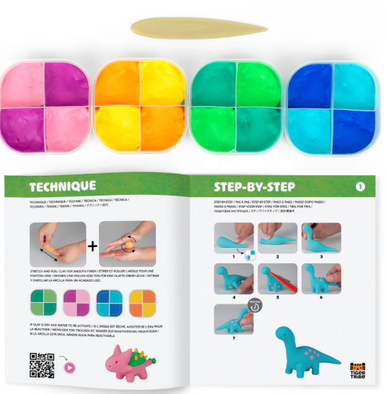 Tiger Tribe Claytopia - Dinosaur World