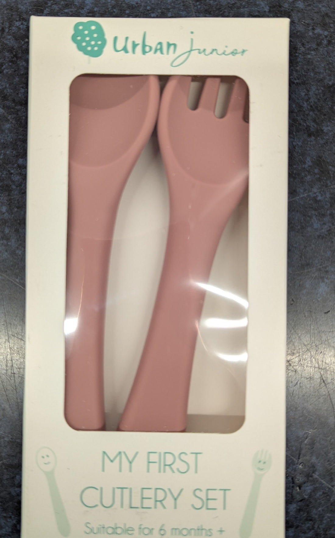 My First Cutlery Pink 13.5cm