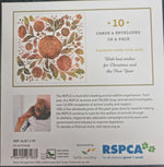 Load image into Gallery viewer, VEVOKE CHARITY CHRISTMAS CARD WALLET RSPCA-FLORAL CHRISTMAS
