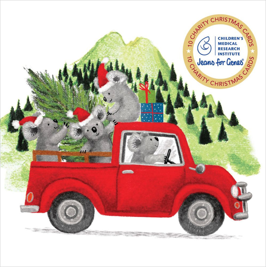 CHILDREN'S MEDICAL RESEARCH INSTITUTE-KOALA TREES CHARITY BOXED CHRISTMAS CARDS