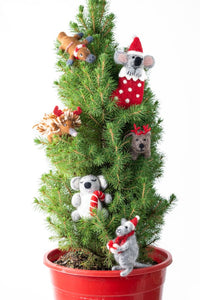 CHRISTMAS DECORATION - KOALA STOCKING 