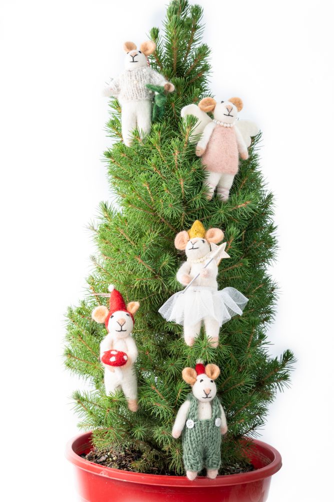 CHRISTMAS DECORATION - MOUSE FAIRY