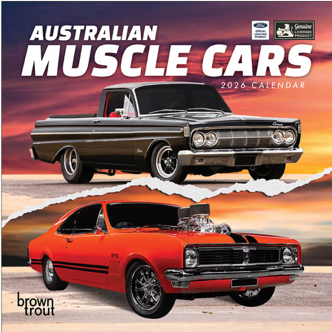 Australian Muscle Cars 2026 Square