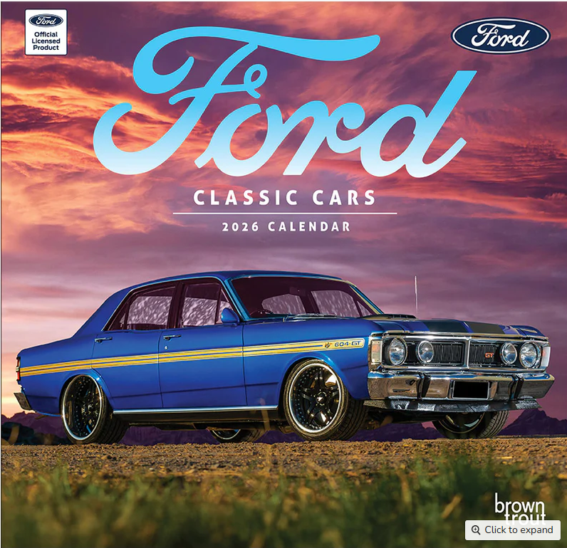 Classic Ford Cars 2026 Square