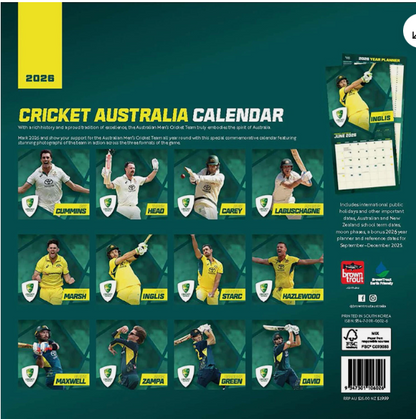 Cricket Australia 2026 Square