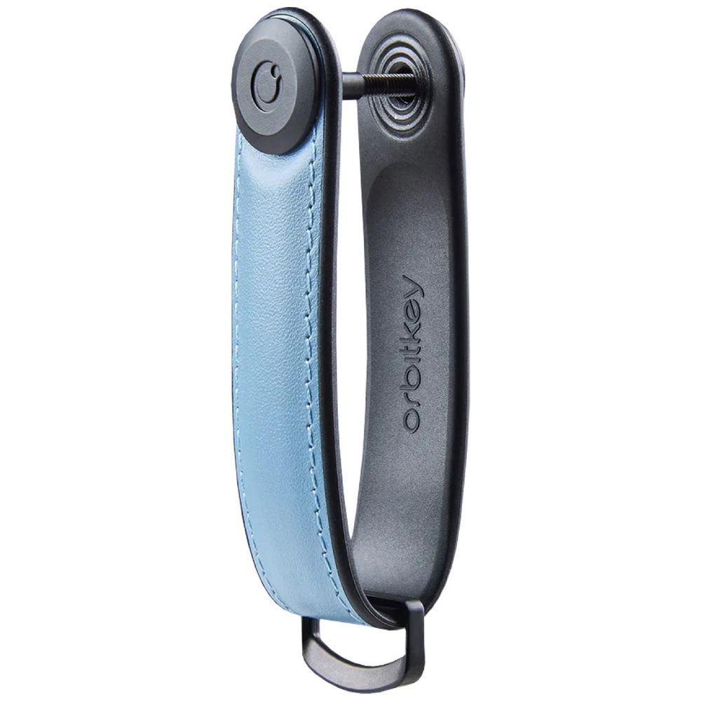 KEY ORGANISER HYBRID LEATHER LAKE BLUE