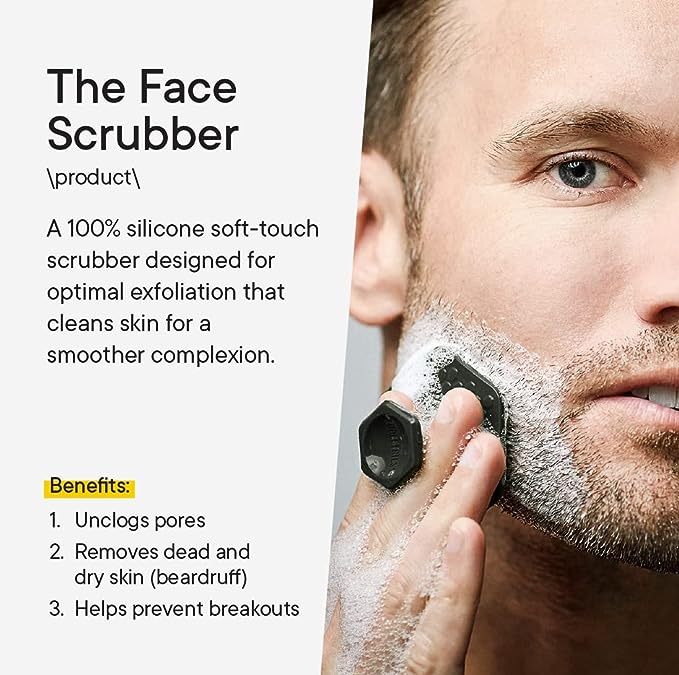 TOOLETRIES FACE SCRUBBER &amp; HOLDER