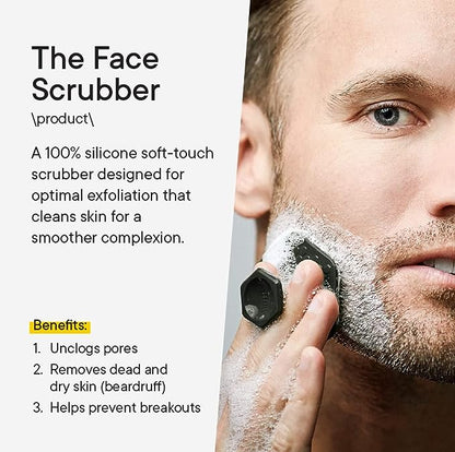 TOOLETRIES FACE SCRUBBER &amp; HOLDER