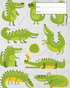 GOT IT COVERED CROCODILES 9X7 BOOKCOVER