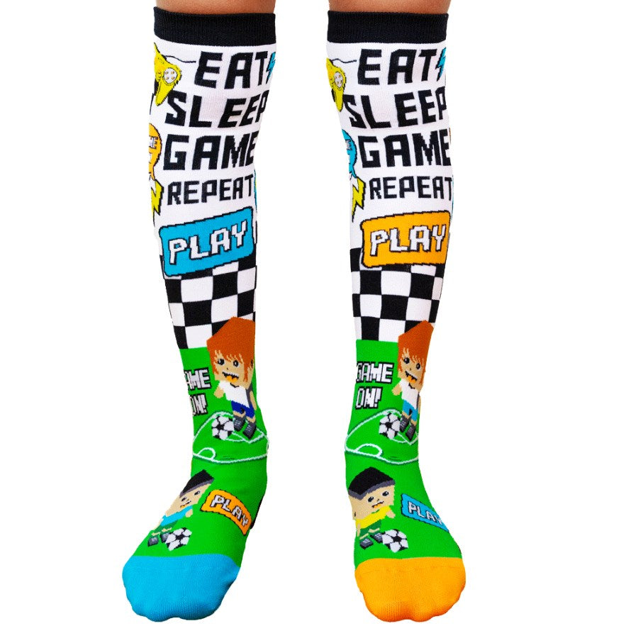 MADMIA GAME SOCKS KIDS & ADULTS AGES 6-99