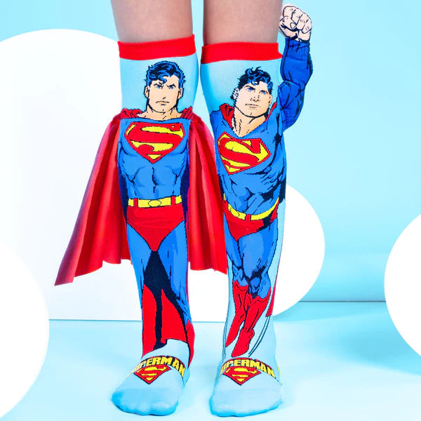 MAD MIA SUPERMAN SOCKS AGE 3-5