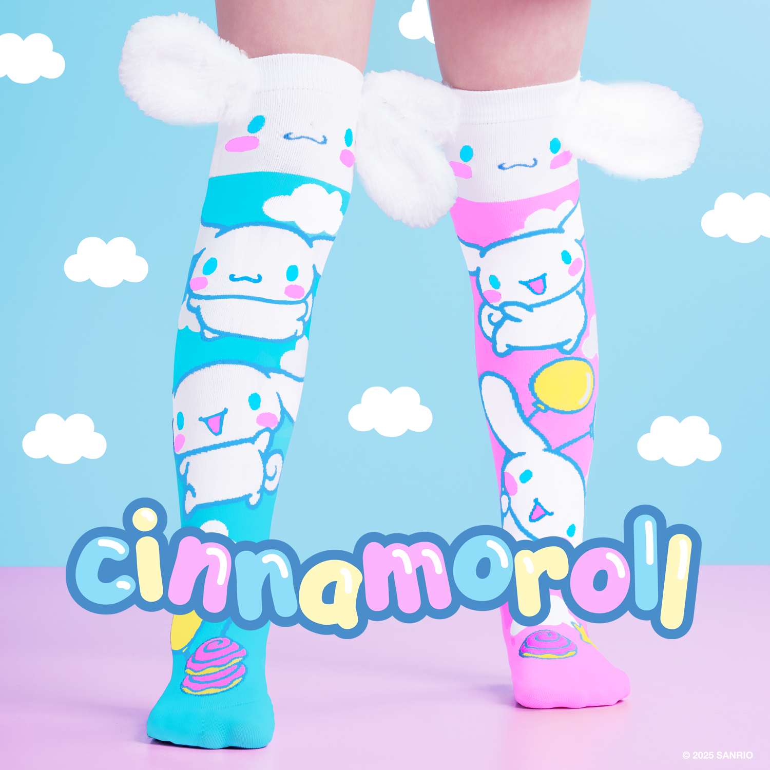 MadMia Cinnamoroll Socks Ages 6-99