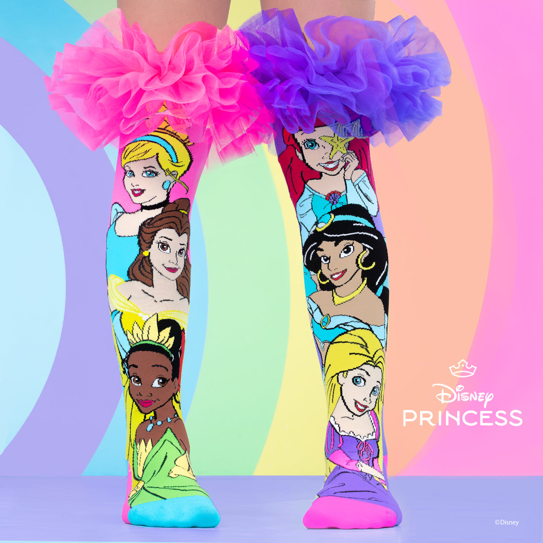 MADMIA DISNEY PRINCESS SOCKS Ages 6-99